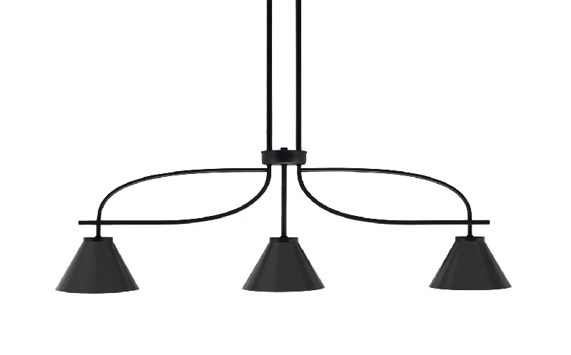 Industrial Style Ceiling Lights with Exposed Bulbs and Metal CagesIndustrial Style Ceiling Lights with Exposed Bulbs and Metal CagesToltec Cavella 3936-MB-421-MB Pendant Light - Matte Black
