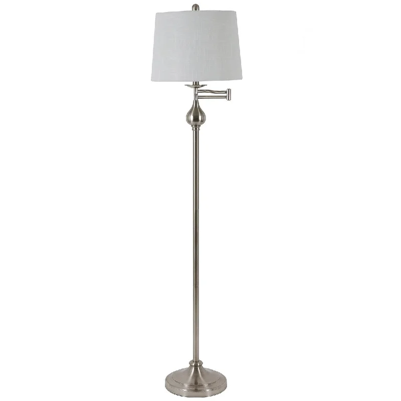 Marble Base Floor Lamp for a Touch of LuxuryMarble Base Floor Lamp for a Touch of LuxuryTraditional Swing Arm Floor Lamp with Ball Accent, 63" - White Marble Base Floor Lamp for a Touch of LuxuryMarble Base Floor Lamp for a Touch of LuxuryTraditional Swing Arm Floor Lamp with Ball Accent, 63" - White