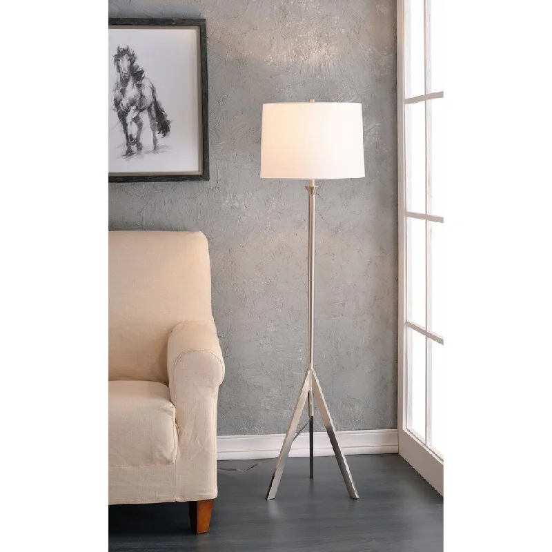 Modern Minimalist Floor Lamp for Contemporary Living RoomsModern Minimalist Floor Lamp for Contemporary Living RoomsVaughn 58-inch Brushed Steel Tripod Floor Lamp Modern Minimalist Floor Lamp for Contemporary Living RoomsModern Minimalist Floor Lamp for Contemporary Living RoomsVaughn 58-inch Brushed Steel Tripod Floor Lamp