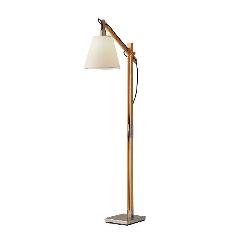USB Charging Port Floor Lamp for Convenient Device ChargingUSB Charging Port Floor Lamp for Convenient Device ChargingWalden Floor Lamp, Natural Rubber Wood USB Charging Port Floor Lamp for Convenient Device ChargingUSB Charging Port Floor Lamp for Convenient Device ChargingWalden Floor Lamp, Natural Rubber Wood