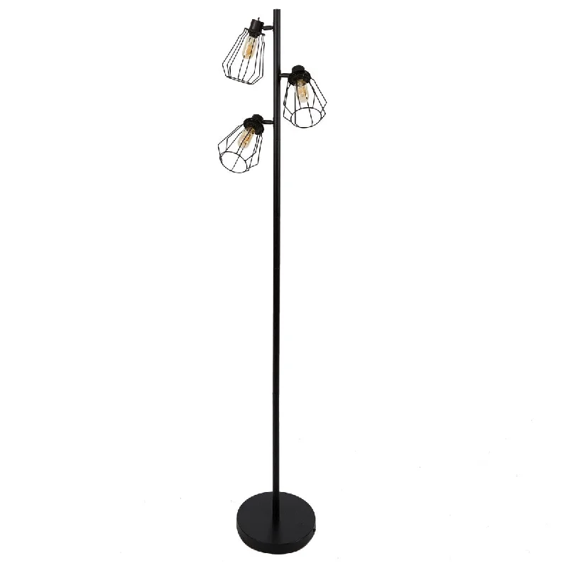 Adjustable Height Floor Lamp for Versatile Lighting NeedsAdjustable Height Floor Lamp for Versatile Lighting NeedsYork Industrial Tree Floor Lamp, Made of Metal, Black Adjustable Height Floor Lamp for Versatile Lighting NeedsAdjustable Height Floor Lamp for Versatile Lighting NeedsYork Industrial Tree Floor Lamp, Made of Metal, Black