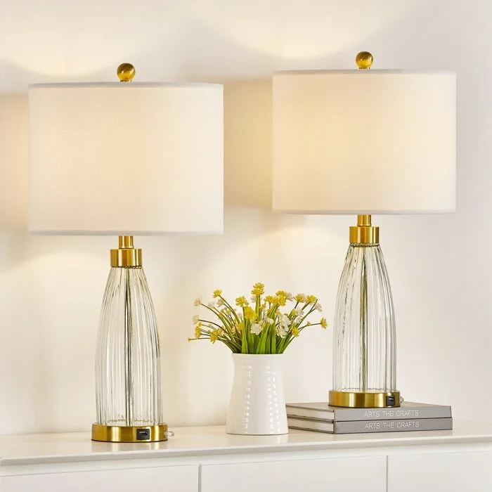 rustic farmhouse table lamps for cozy kitchensrustic farmhouse table lamps for cozy kitchens25'' Metal Glass USB Table Lamp Set rustic farmhouse table lamps for cozy kitchensrustic farmhouse table lamps for cozy kitchens25'' Metal Glass USB Table Lamp Set