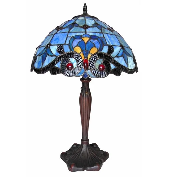bohemian table lamps with colorful patterns for eclectic bedroomsbohemian table lamps with colorful patterns for eclectic bedroomsChloe Lighting CH11674BV16-TL2 Bavarian Tiffany-style 2 Light Victorian Table Lamp 16" Shade