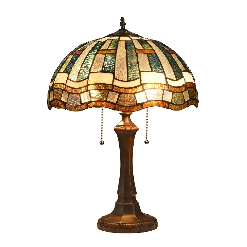 asian inspired table lamps with bamboo accents for a zen atmosphereasian inspired table lamps with bamboo accents for a zen atmosphereChloe Lighting CH3T051CM16-TL2 Denby Tiffany-style 2 Light Mission Table Lamp 16" Shade