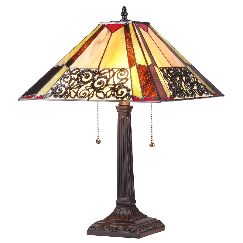 modern minimalist table lamps for contemporary living roomsmodern minimalist table lamps for contemporary living roomsChloe Lighting CH35879CM14-TL2 Evelyn Tiffany-style 2 Light Mission Table Lamp 16" Shade