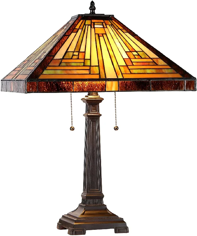 rustic farmhouse table lamps for cozy kitchensrustic farmhouse table lamps for cozy kitchensChloe Lighting CH3T359BM16-TL2 Innes Tiffany-Style Blackish Bronze 2 Light Victorian Table Lamp 16" Shade