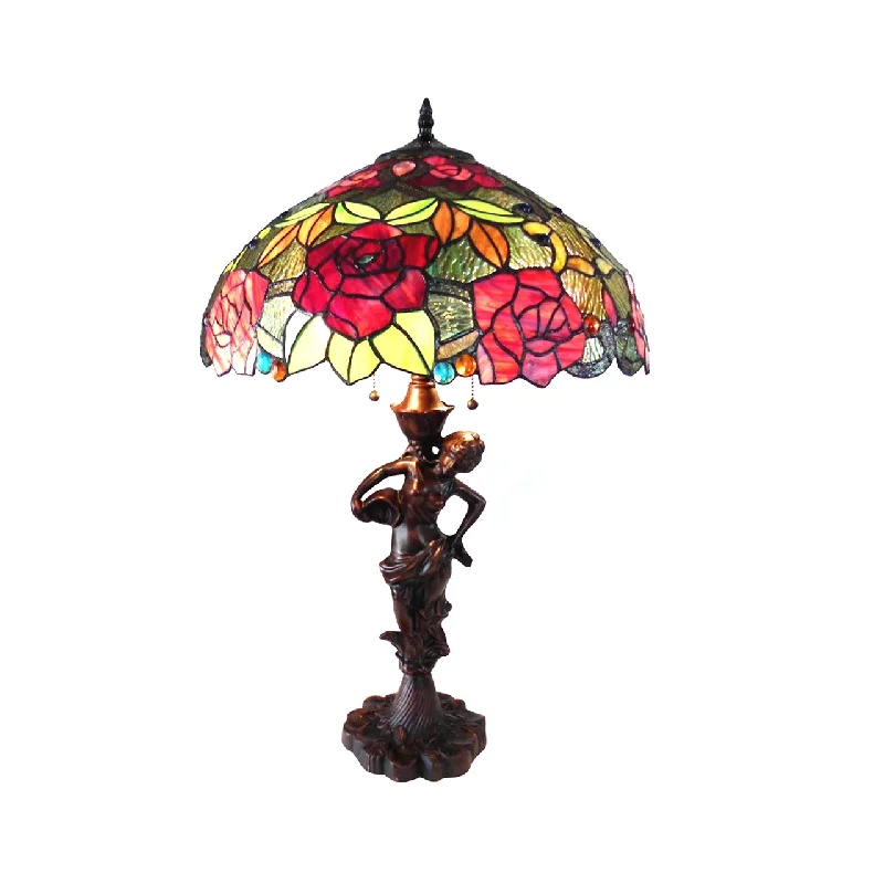 rustic farmhouse table lamps for cozy kitchensrustic farmhouse table lamps for cozy kitchensChloe Lighting CH18790RF18-TL2 Peggy Tiffany-style 2 Light Roses Table Lamp 18" Shade rustic farmhouse table lamps for cozy kitchensrustic farmhouse table lamps for cozy kitchensChloe Lighting CH18790RF18-TL2 Peggy Tiffany-style 2 Light Roses Table Lamp 18" Shade