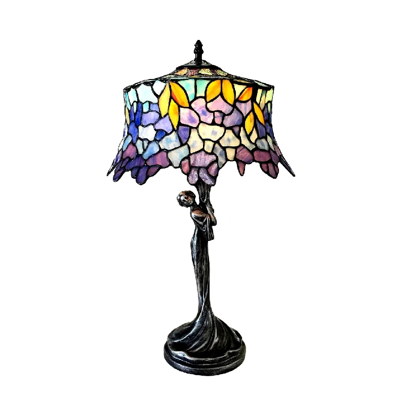 mid century modern table lamps with iconic designs for a stylish studymid century modern table lamps with iconic designs for a stylish studyChloe Lighting CH1T170PW13-TL1 Sophia Wisteria 1 Light Antique Dark Bronze Tiffany-Style Table Lamp 13" Shade