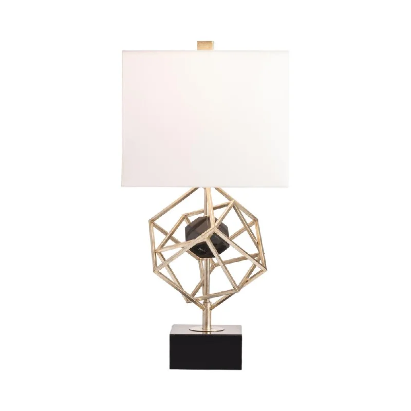 victorian style table lamps with ornate details for traditional homesvictorian style table lamps with ornate details for traditional homesCrestview Collection Ashby Gilded Interlocking Cubes Table Lamp