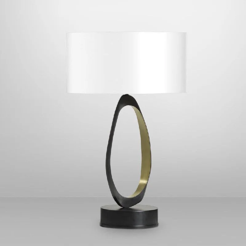 fabric table lamps with a linen shade for a relaxed and breathable lookfabric table lamps with a linen shade for a relaxed and breathable lookCTO Lighting Stella Table Lamp