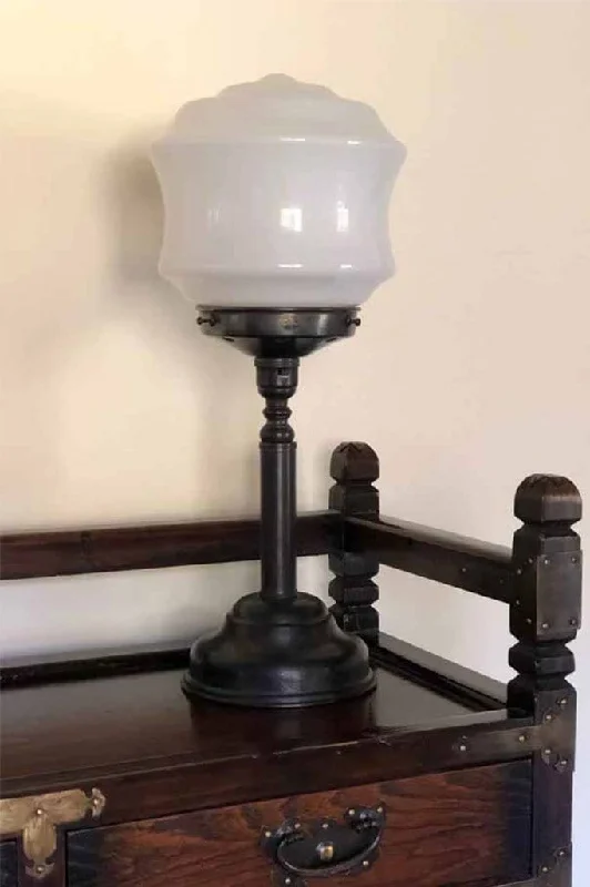 leather table lamps with a distressed texture for a rugged charmleather table lamps with a distressed texture for a rugged charmFlinders Candlestick Table Lamp