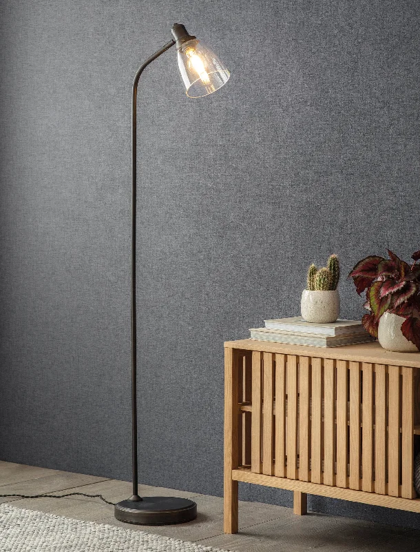 asian inspired table lamps with bamboo accents for a zen atmosphereasian inspired table lamps with bamboo accents for a zen atmosphereHoxton Dome Floor Lamp - Antique Bronze