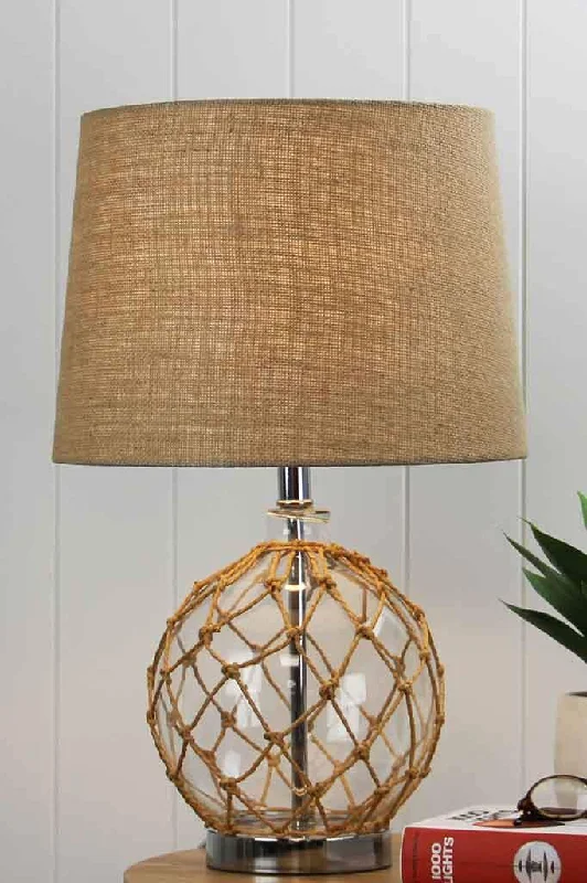 marble table lamps with a luxurious veined pattern for high end decormarble table lamps with a luxurious veined pattern for high end decorHastings Rope Glass Lamp