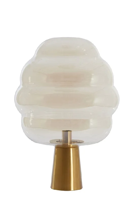 glass table lamps with a frosted surface for soft light diffusionglass table lamps with a frosted surface for soft light diffusionTable lamp 45x64 cm MISTY glass amber+gold glass table lamps with a frosted surface for soft light diffusionglass table lamps with a frosted surface for soft light diffusionTable lamp 45x64 cm MISTY glass amber+gold