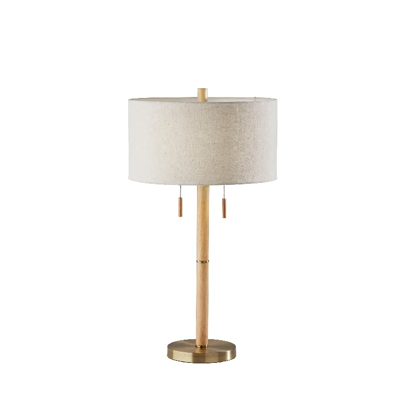 Black & Antique Brass