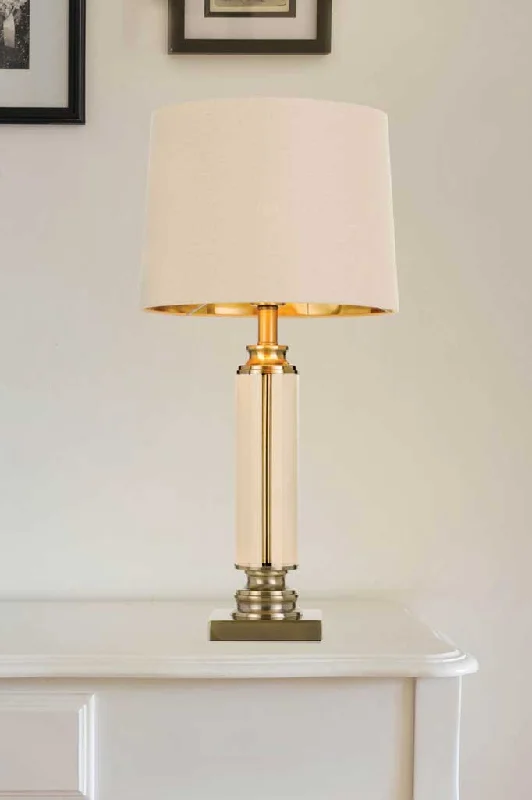 coastal style table lamps with nautical elements for beach housescoastal style table lamps with nautical elements for beach housesPrestwick Glass Table Lamp