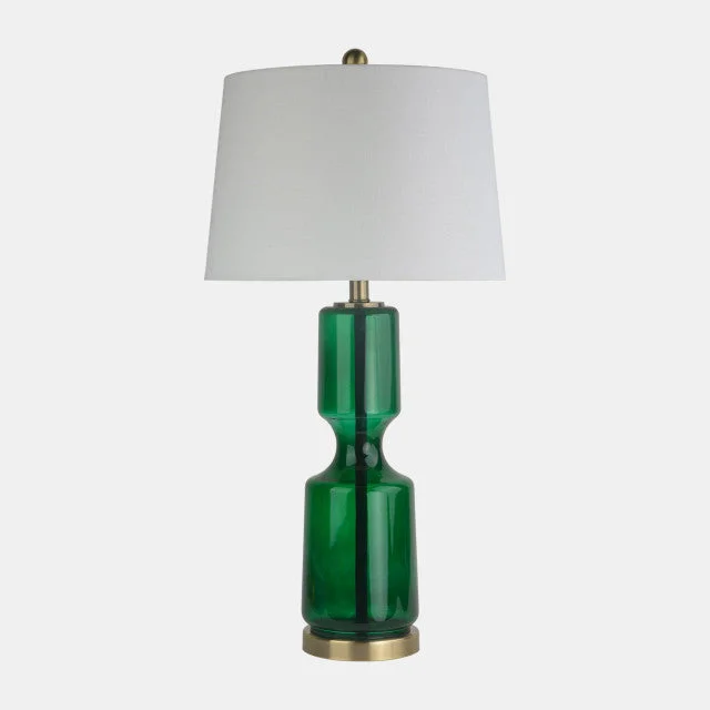 victorian style table lamps with ornate details for traditional homesvictorian style table lamps with ornate details for traditional homesSagebrook Home 51242 Glass 30" Table Lamp, Green
