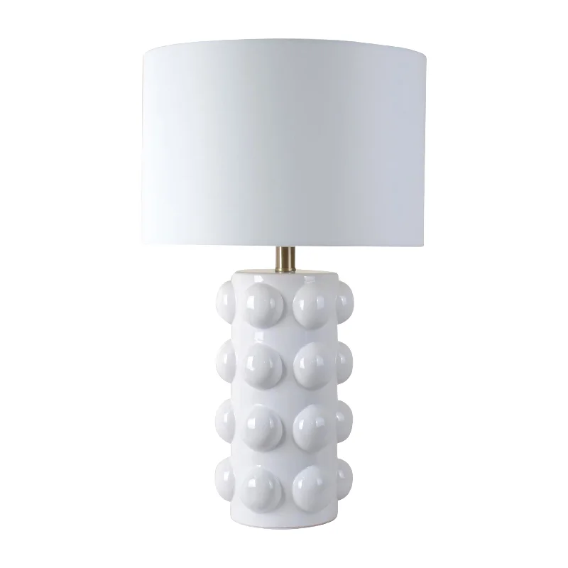 crystal table lamps with dazzling prisms for a glamorous effectcrystal table lamps with dazzling prisms for a glamorous effectSagebrook Home 51262 Ceramic 22" Bubble Table Lamp, White