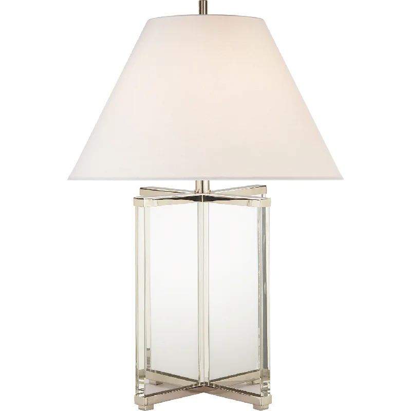 metal table lamps with a matte black finish for a sleek appearancemetal table lamps with a matte black finish for a sleek appearanceCameron Table Lamp with Linen Shade
